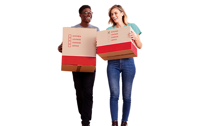 Couple with Moving Boxes Header