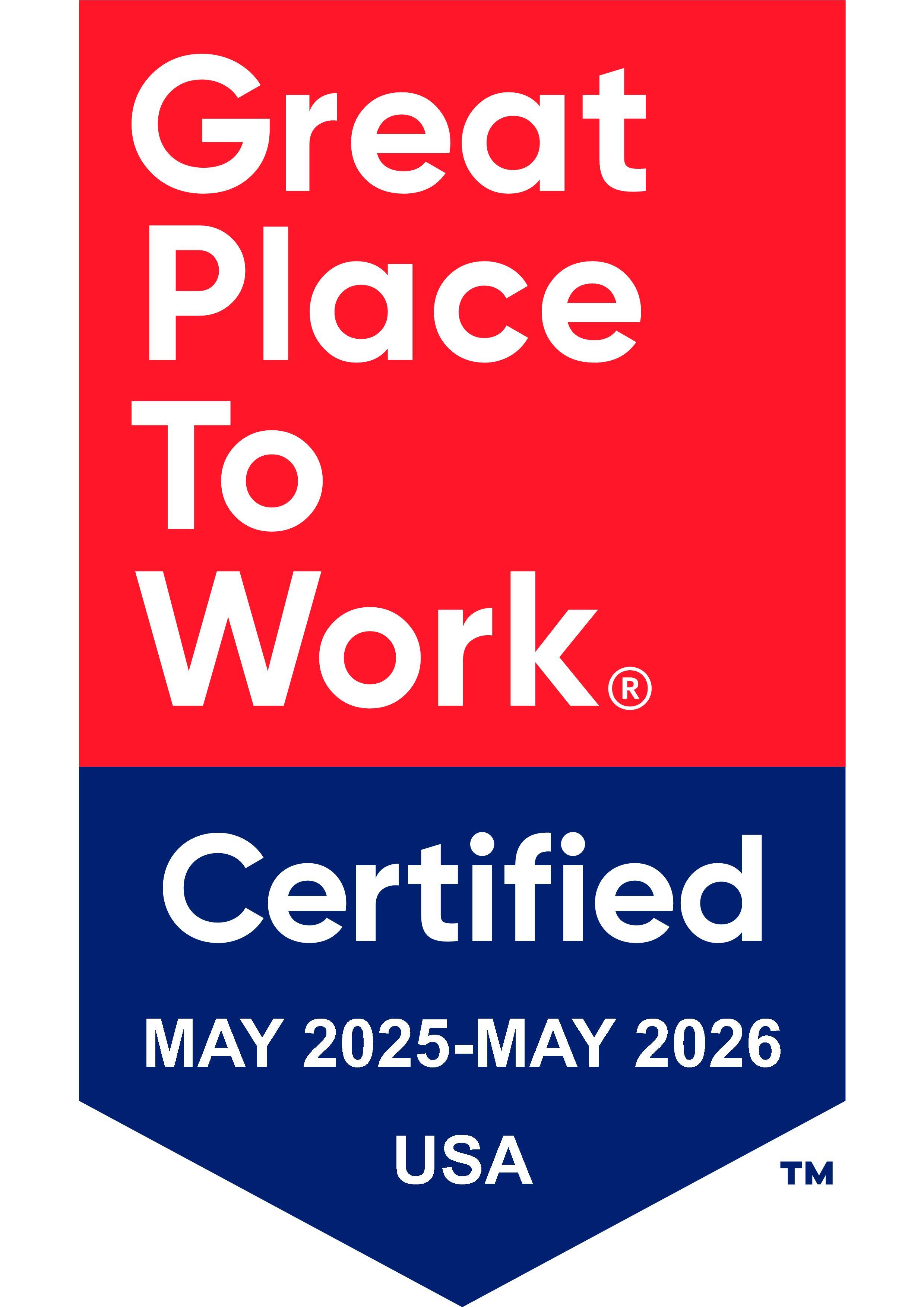 Great Place to Work Badge